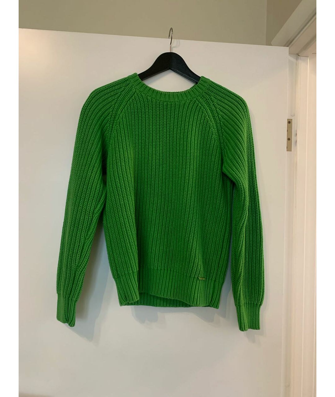 MICHAEL KORS Зеленый хлопковый джемпер / свитер, фото 5
