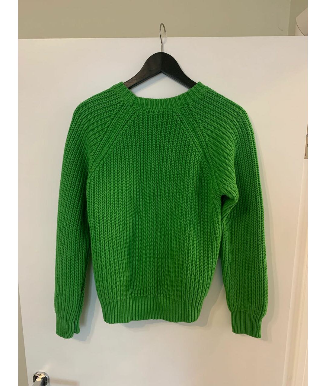 MICHAEL KORS Зеленый хлопковый джемпер / свитер, фото 2