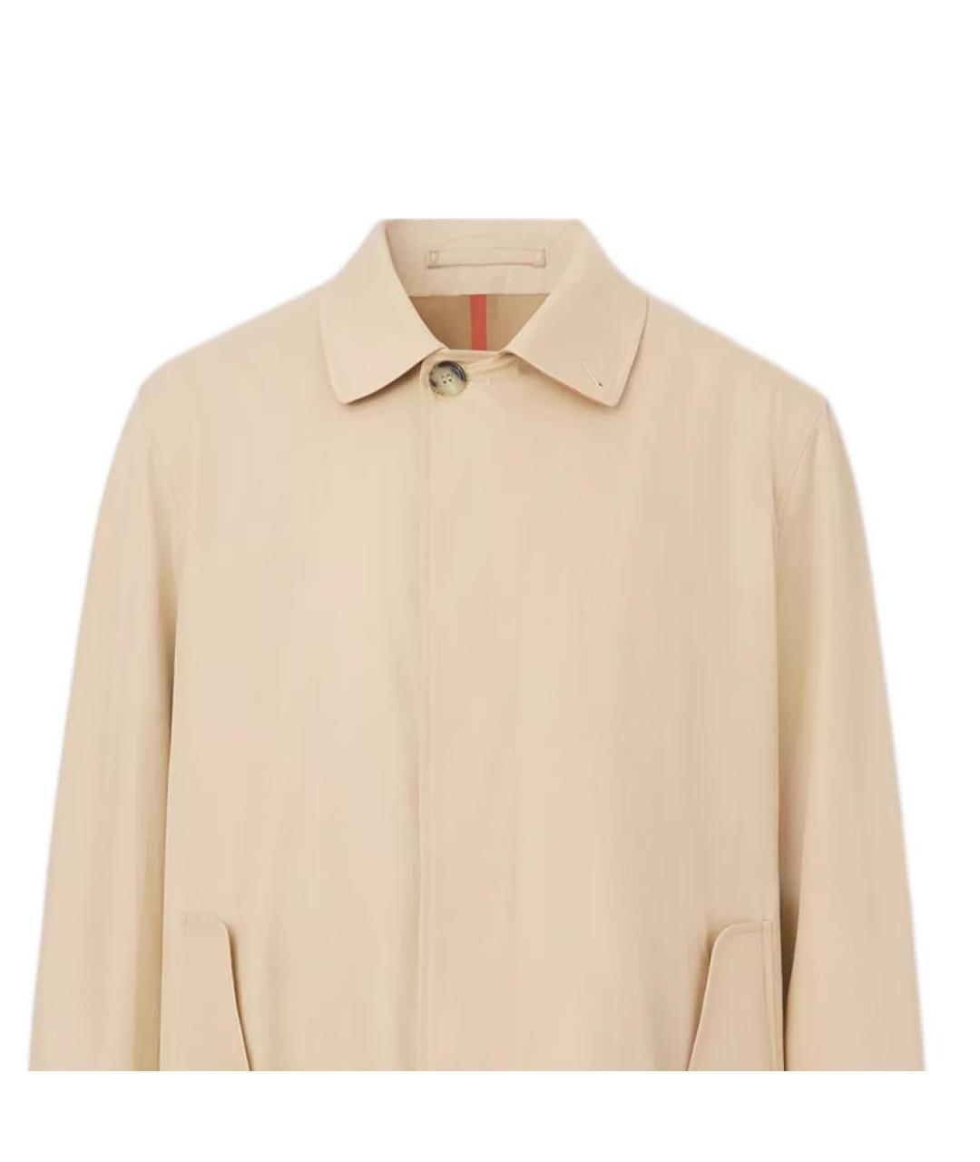 BURBERRY Бежевый тренч / плащ, фото 3