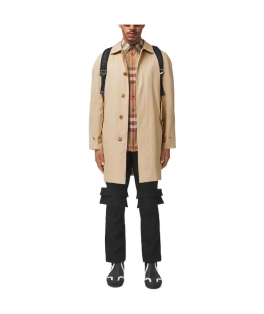 BURBERRY Бежевый тренч / плащ, фото 2