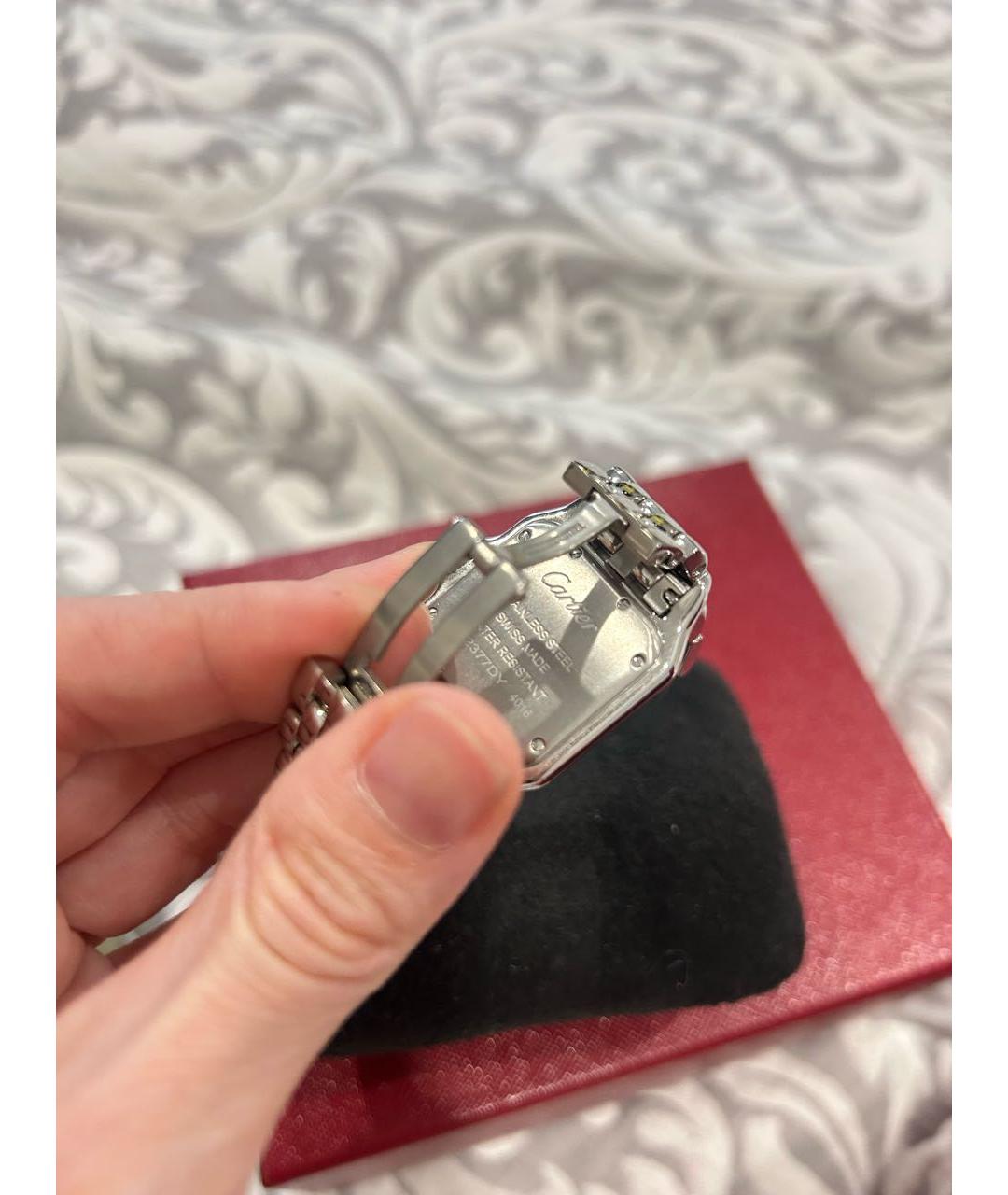 CARTIER Серебряные часы, фото 3