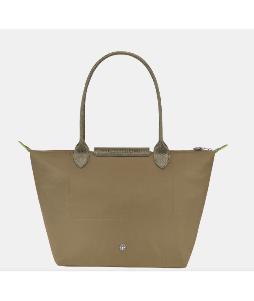 LONGCHAMP Хаки синтетическая сумка тоут, фото 3