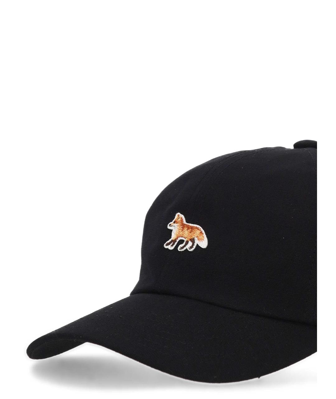 MAISON KITSUNE Черная кепка, фото 2