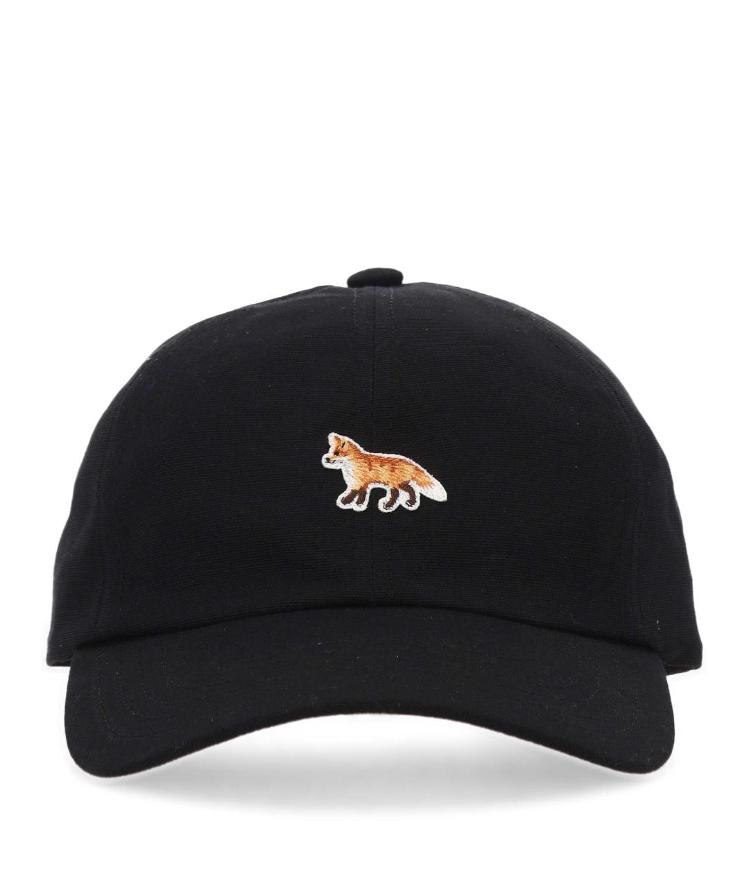 MAISON KITSUNE Черная кепка, фото 1