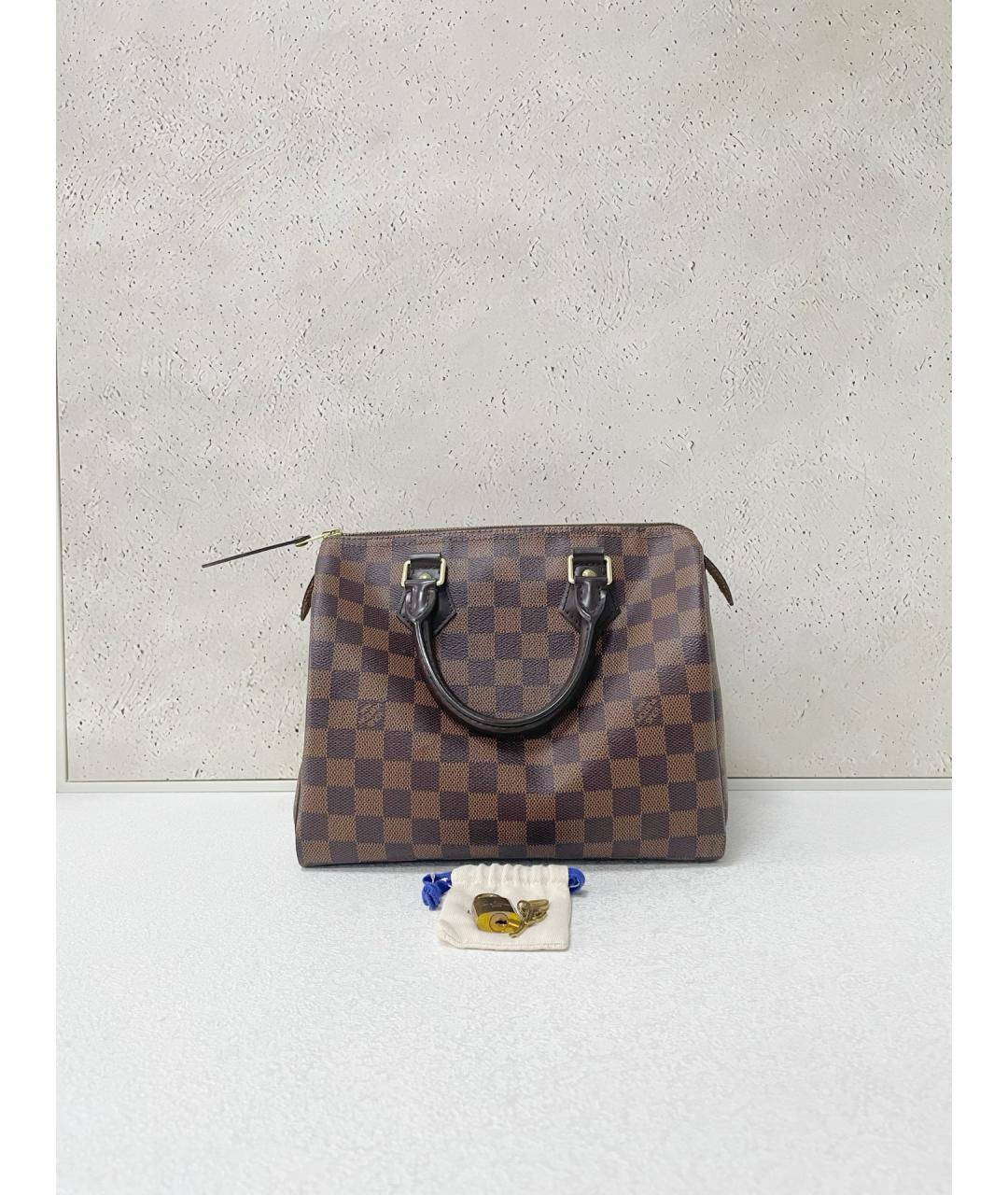 LOUIS VUITTON Коричневая сумка тоут, фото 7
