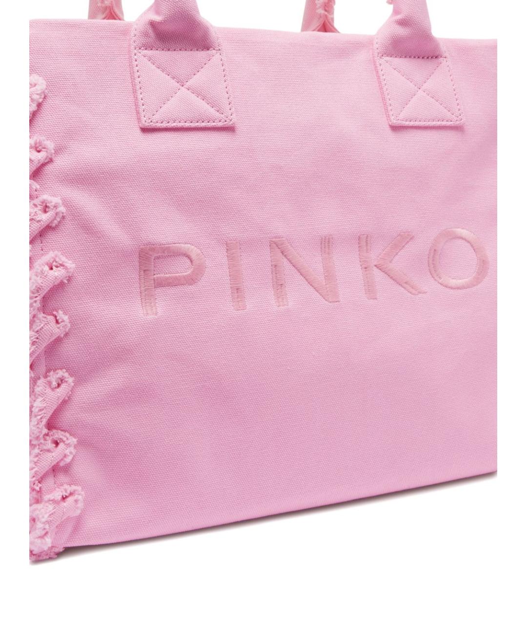 PINKO Розовая сумка тоут, фото 3