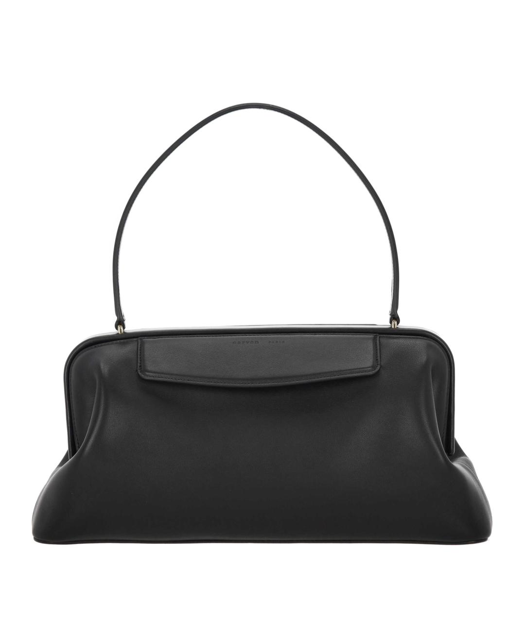 Carven Черная кожаная сумка через плечо, фото 1