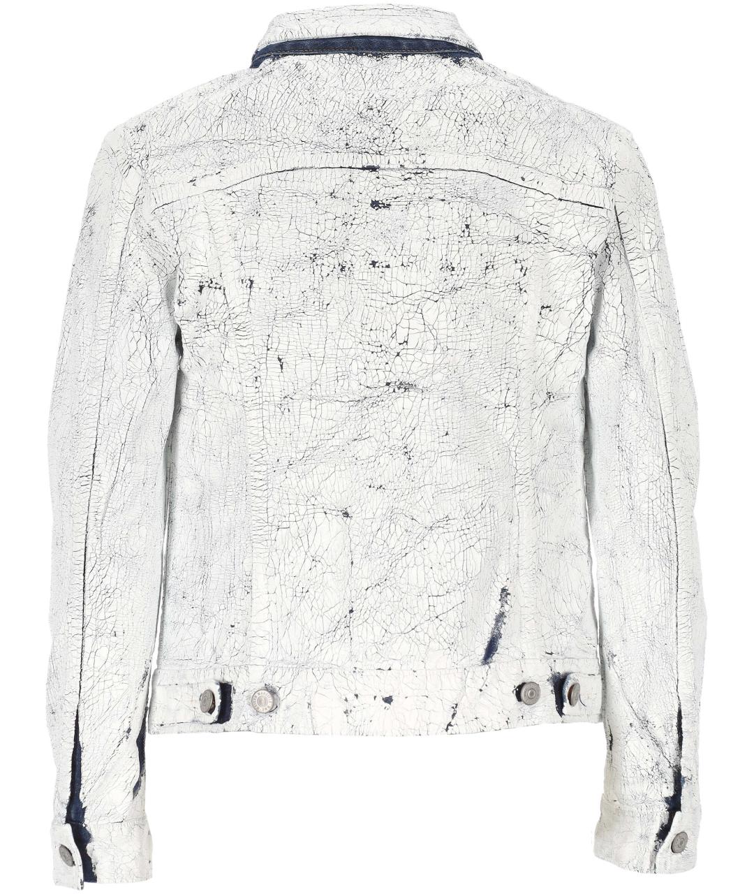 MM6 MAISON MARGIELA Белая хлопковая куртка, фото 3