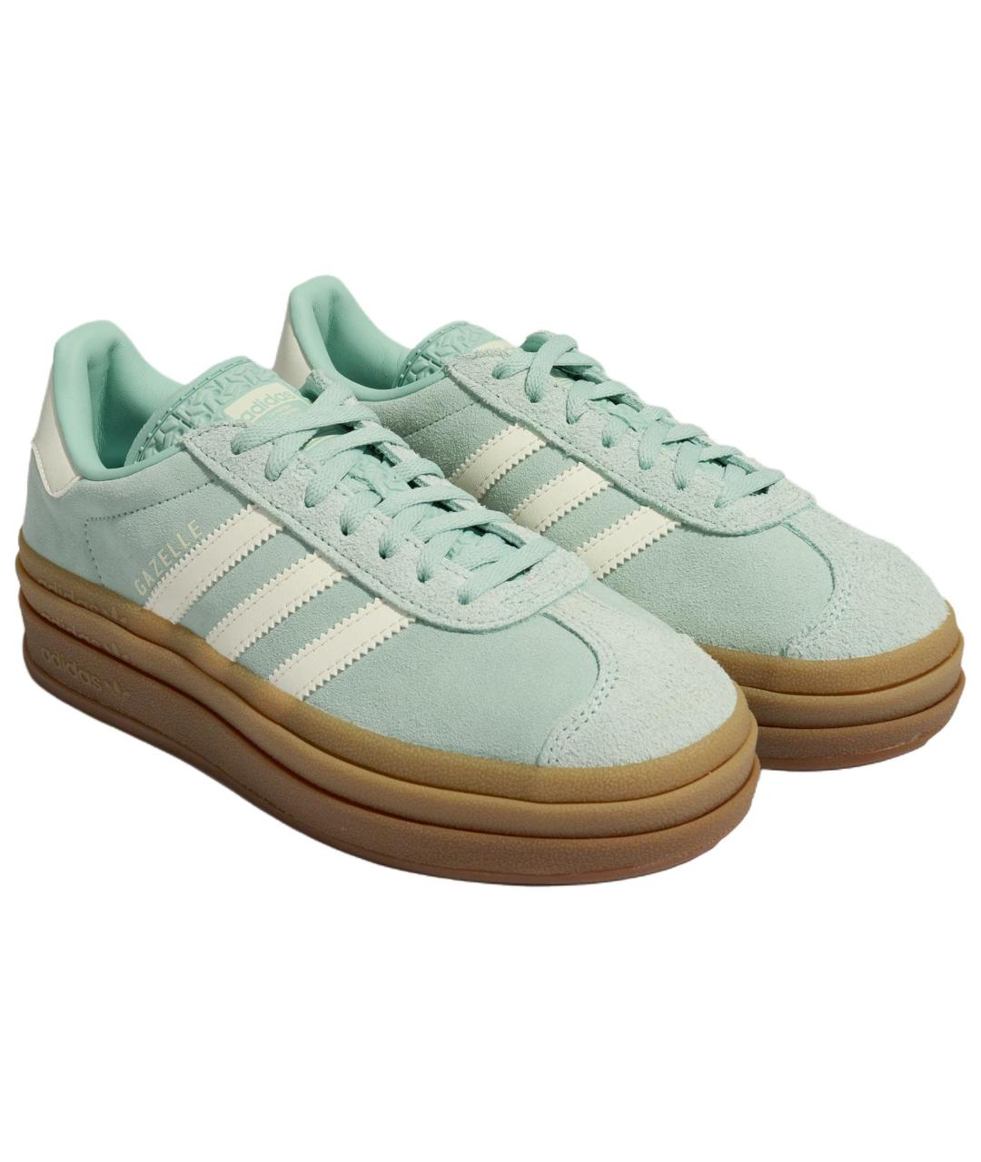 ADIDAS Зеленые кеды, фото 3