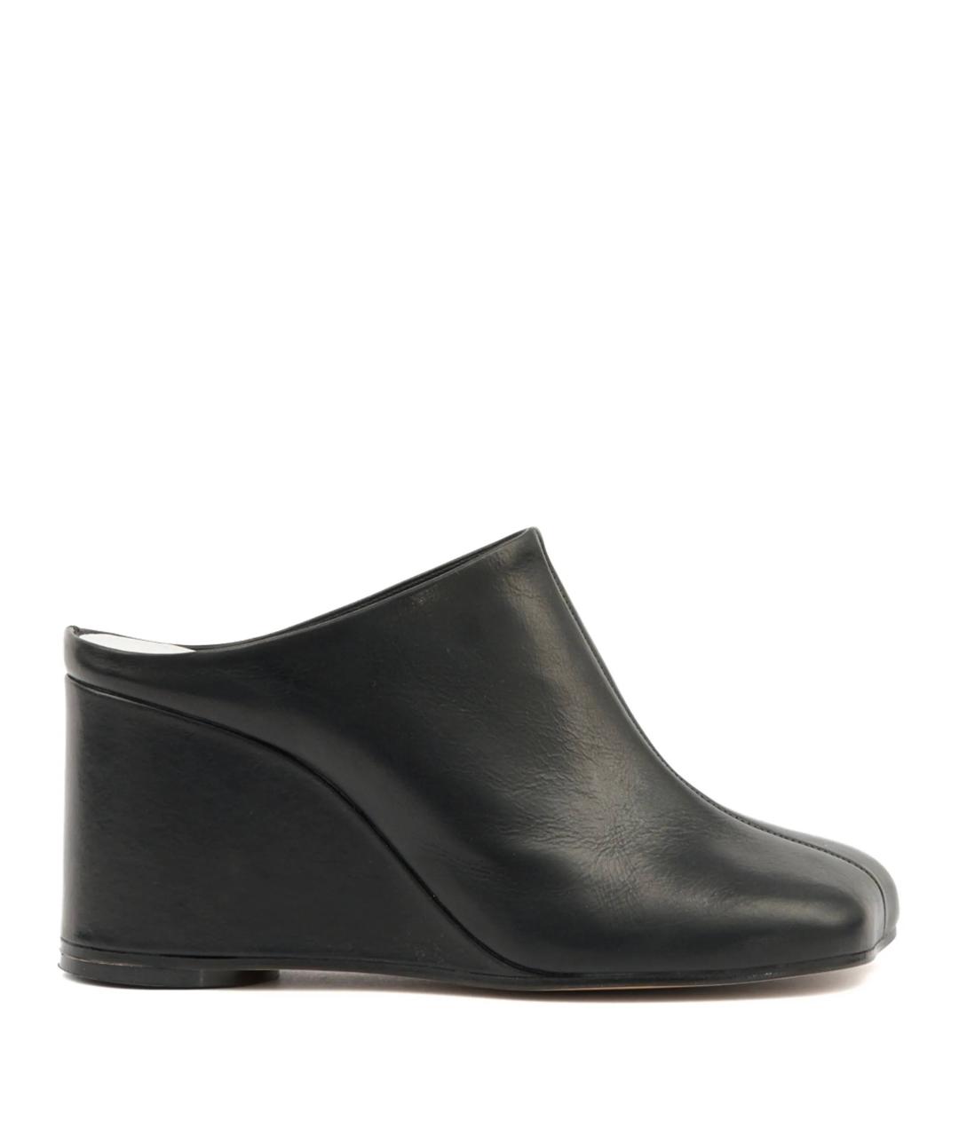 MM6 MAISON MARGIELA Кожаные сабо, фото 1