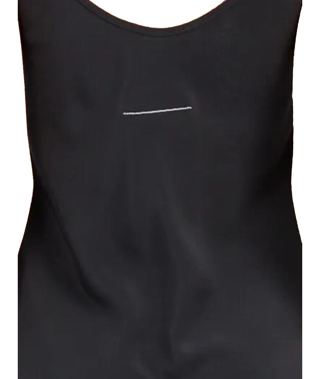 MM6 MAISON MARGIELA Черное платье, фото 3