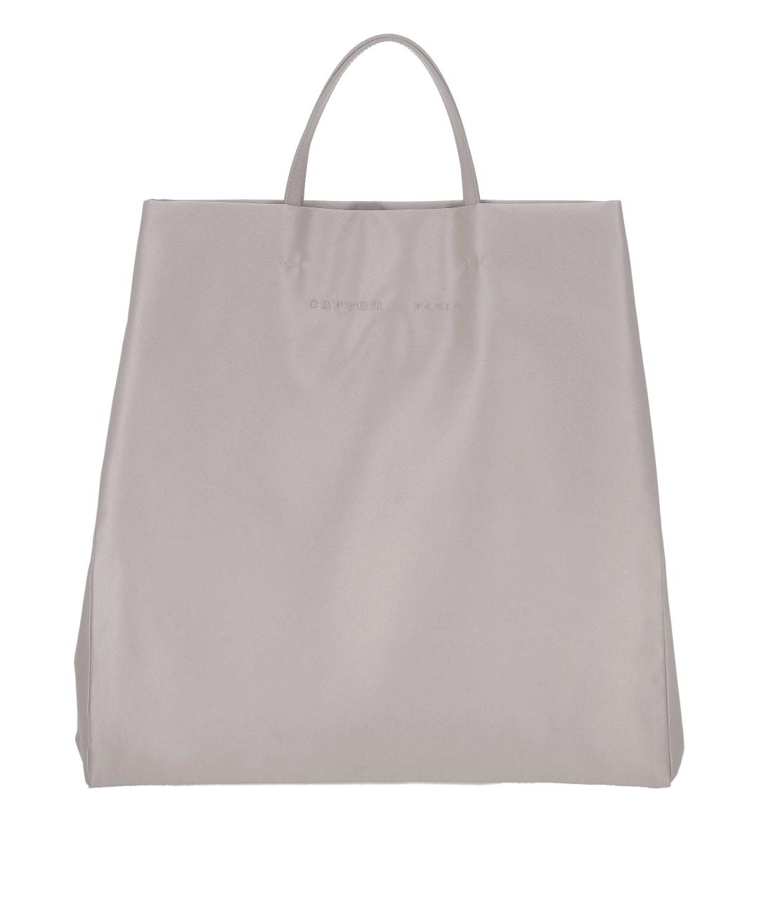 Carven Серая тканевая сумка тоут, фото 1