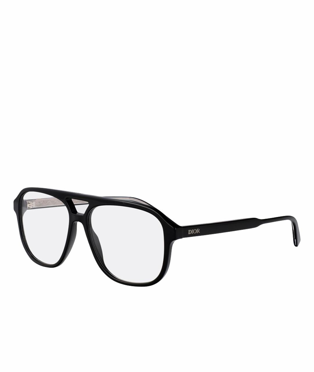 CHRISTIAN DIOR Черные пластиковые солнцезащитные очки, фото 1