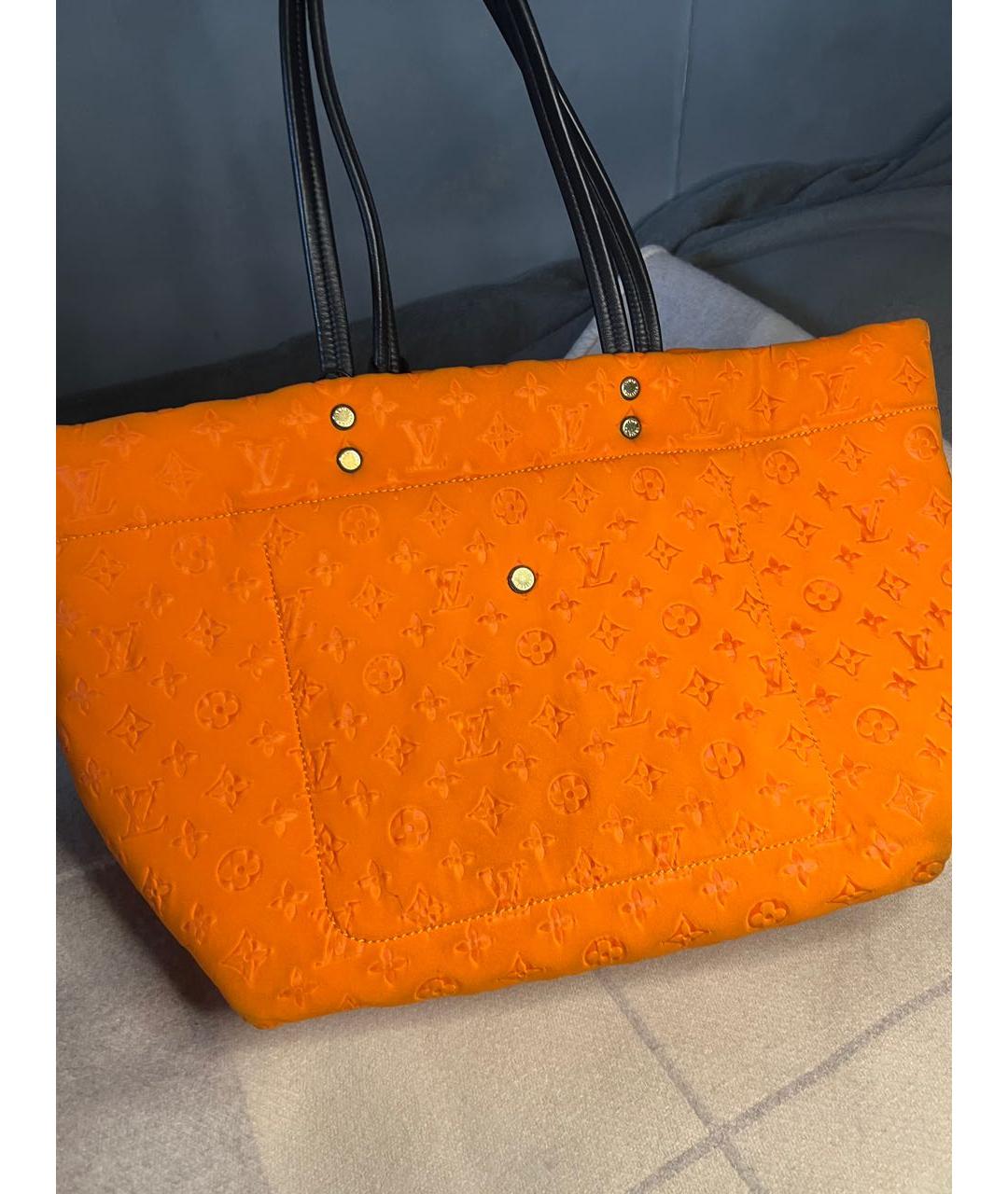 LOUIS VUITTON Оранжевая сумка тоут, фото 3