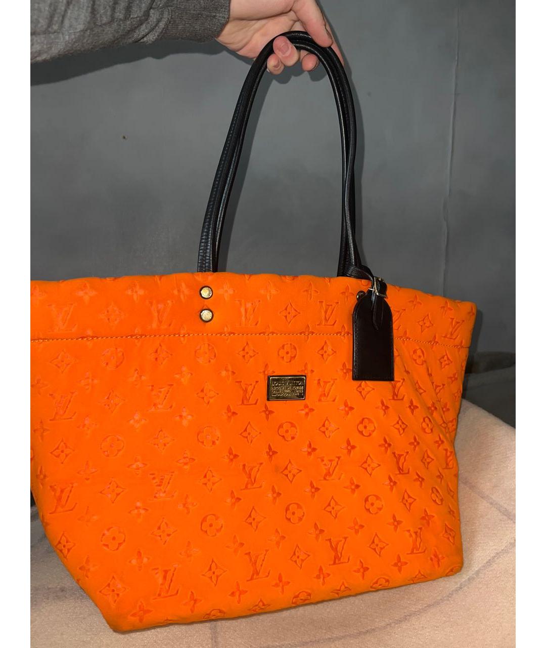 LOUIS VUITTON Оранжевая сумка тоут, фото 2