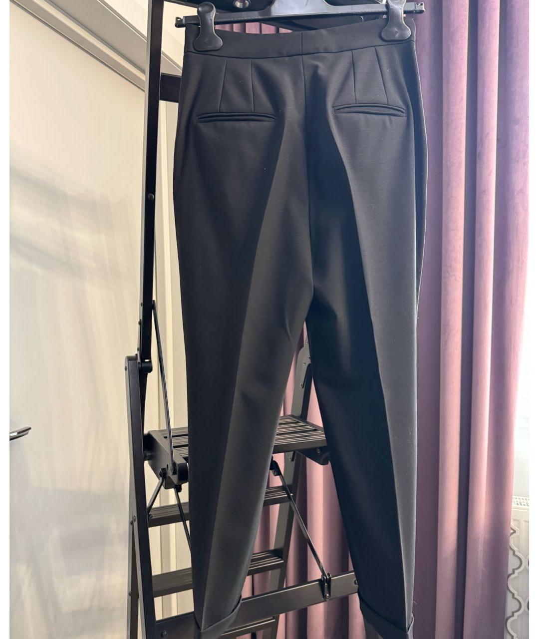 DOLCE&GABBANA Черный шерстяной костюм с брюками, фото 6