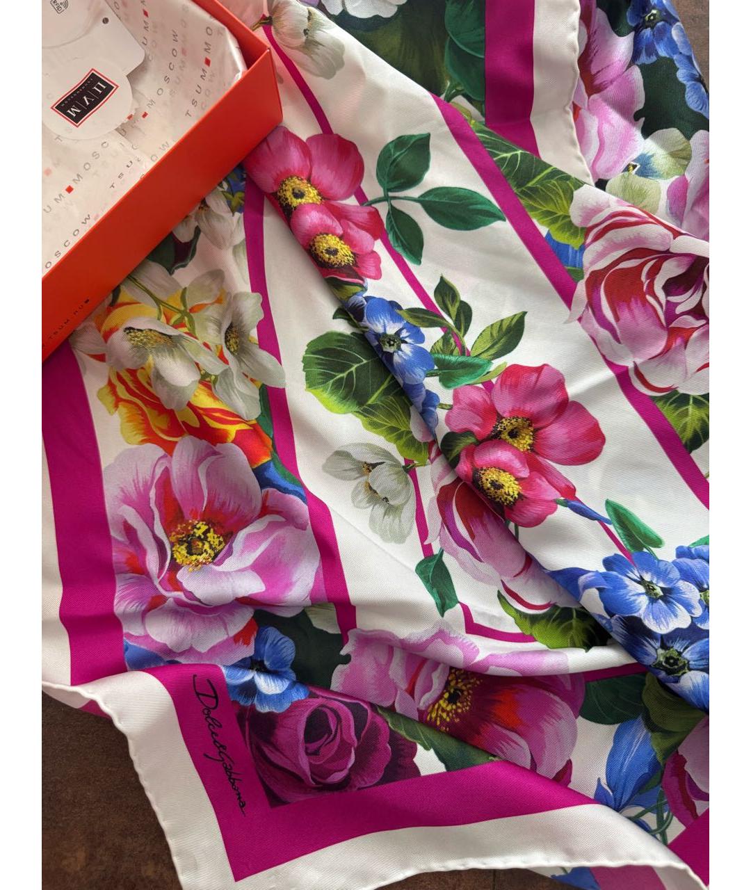 DOLCE&GABBANA Шелковый платок, фото 5