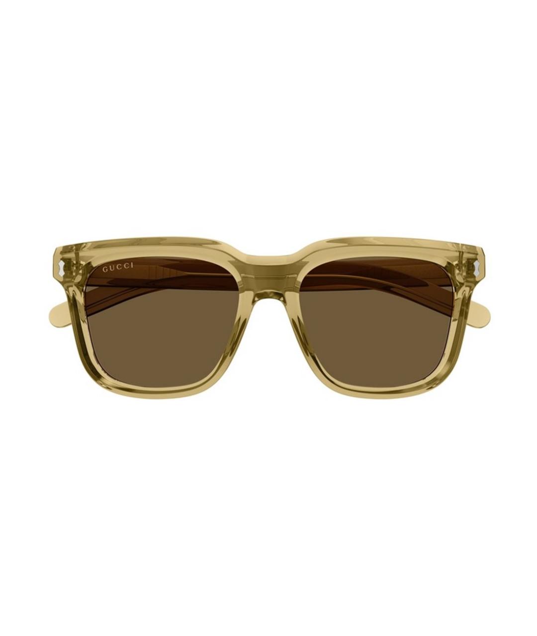 GUCCI Желтые солнцезащитные очки, фото 2