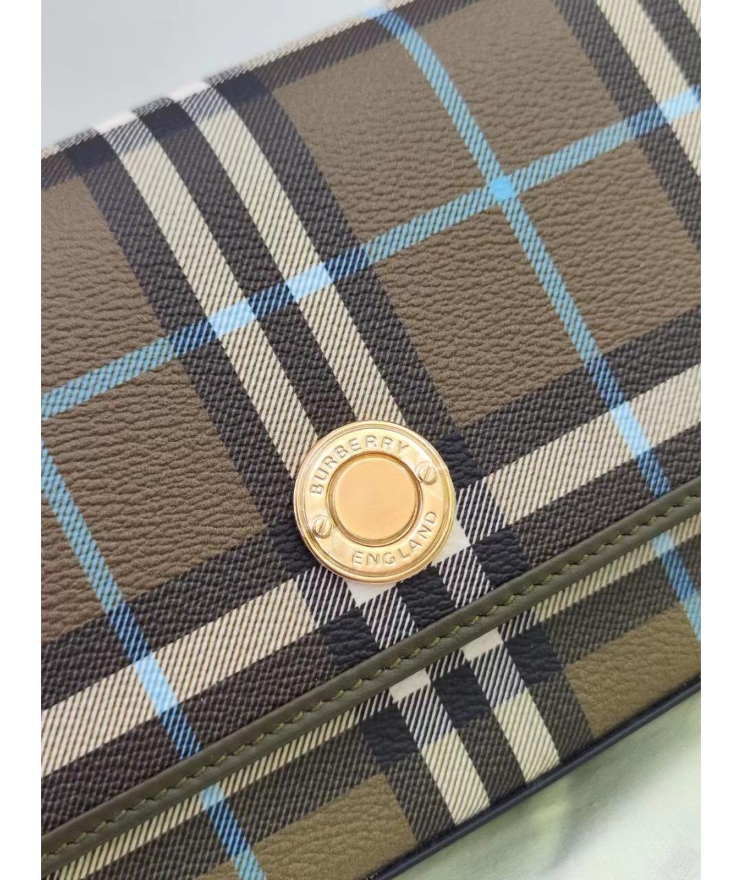 BURBERRY Зеленая сумка через плечо, фото 6