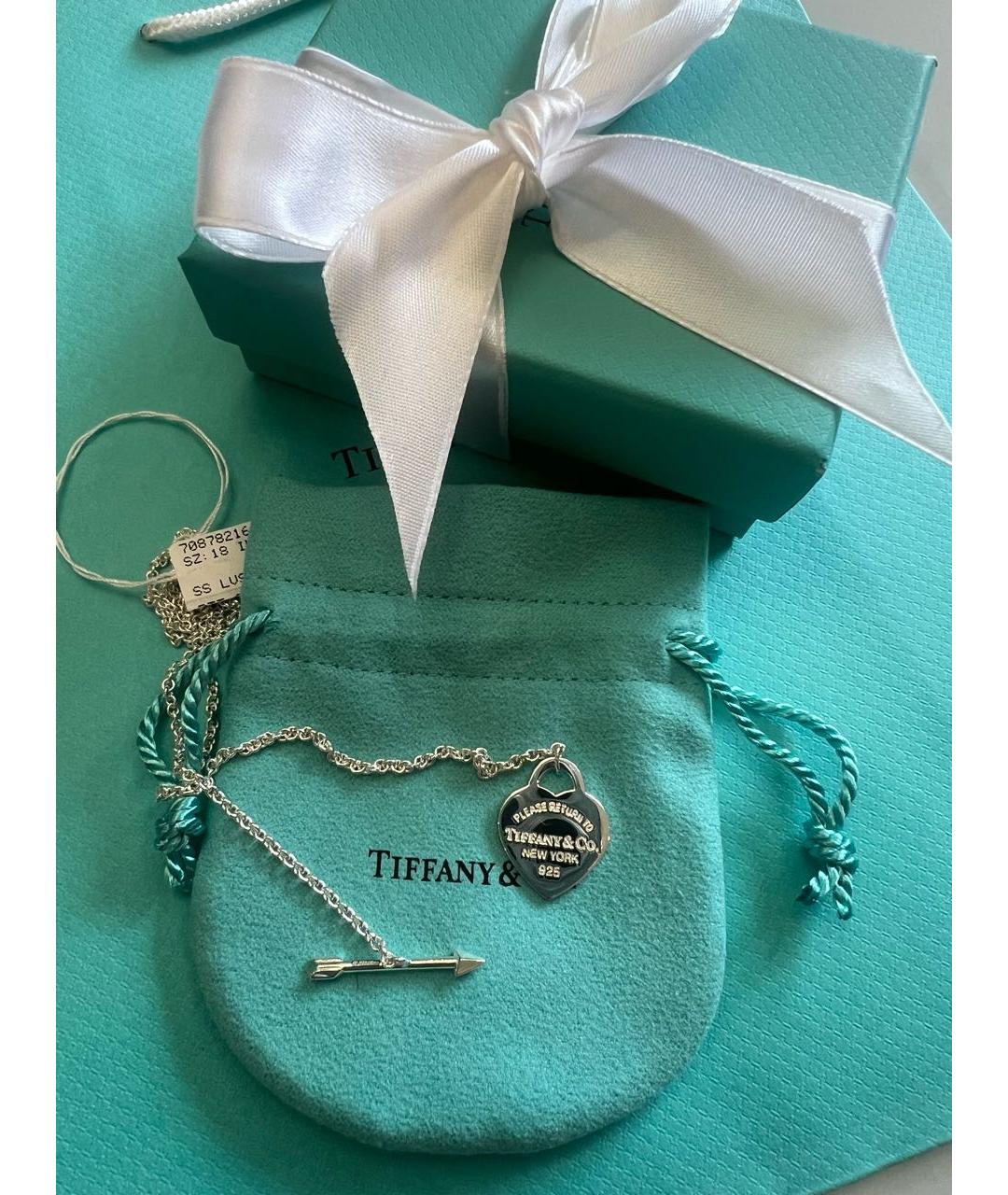 TIFFANY&CO Серебряная серебряная подвеска, фото 2