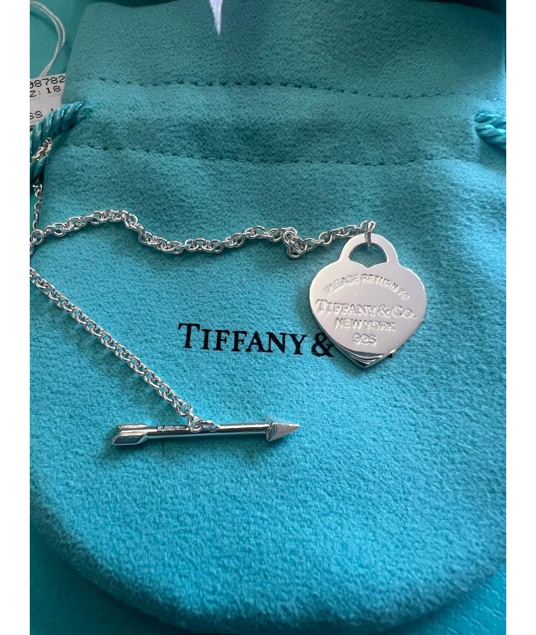 TIFFANY&CO Серебряная серебряная подвеска, фото 3