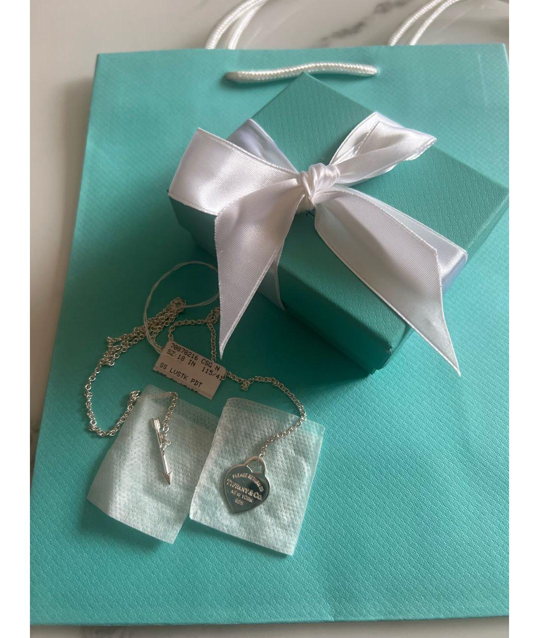 TIFFANY&CO Серебряная серебряная подвеска, фото 6