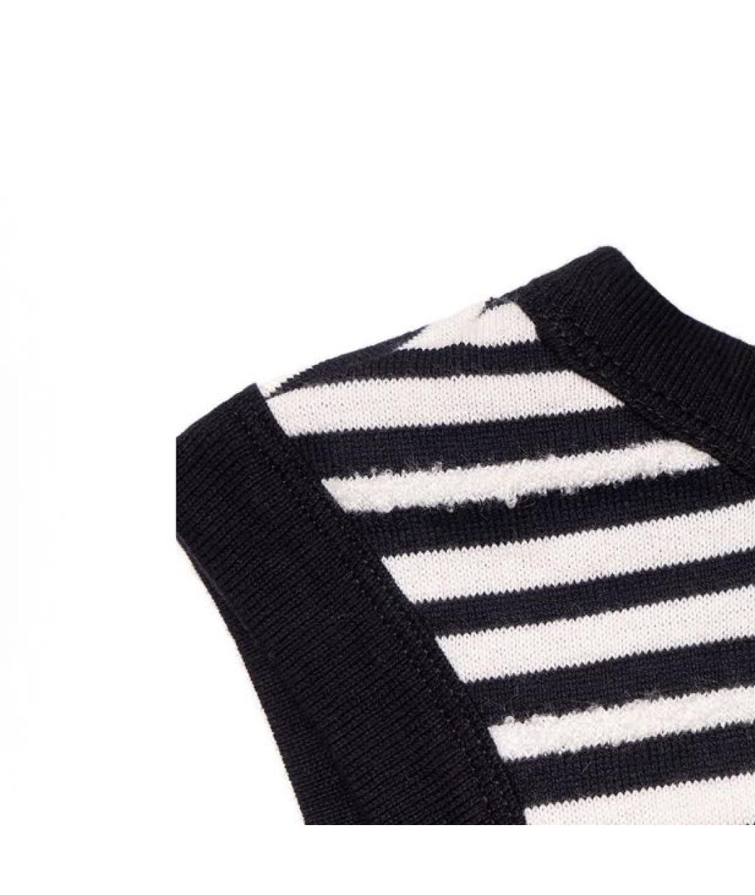 SAINT LAURENT Черная майка, фото 3