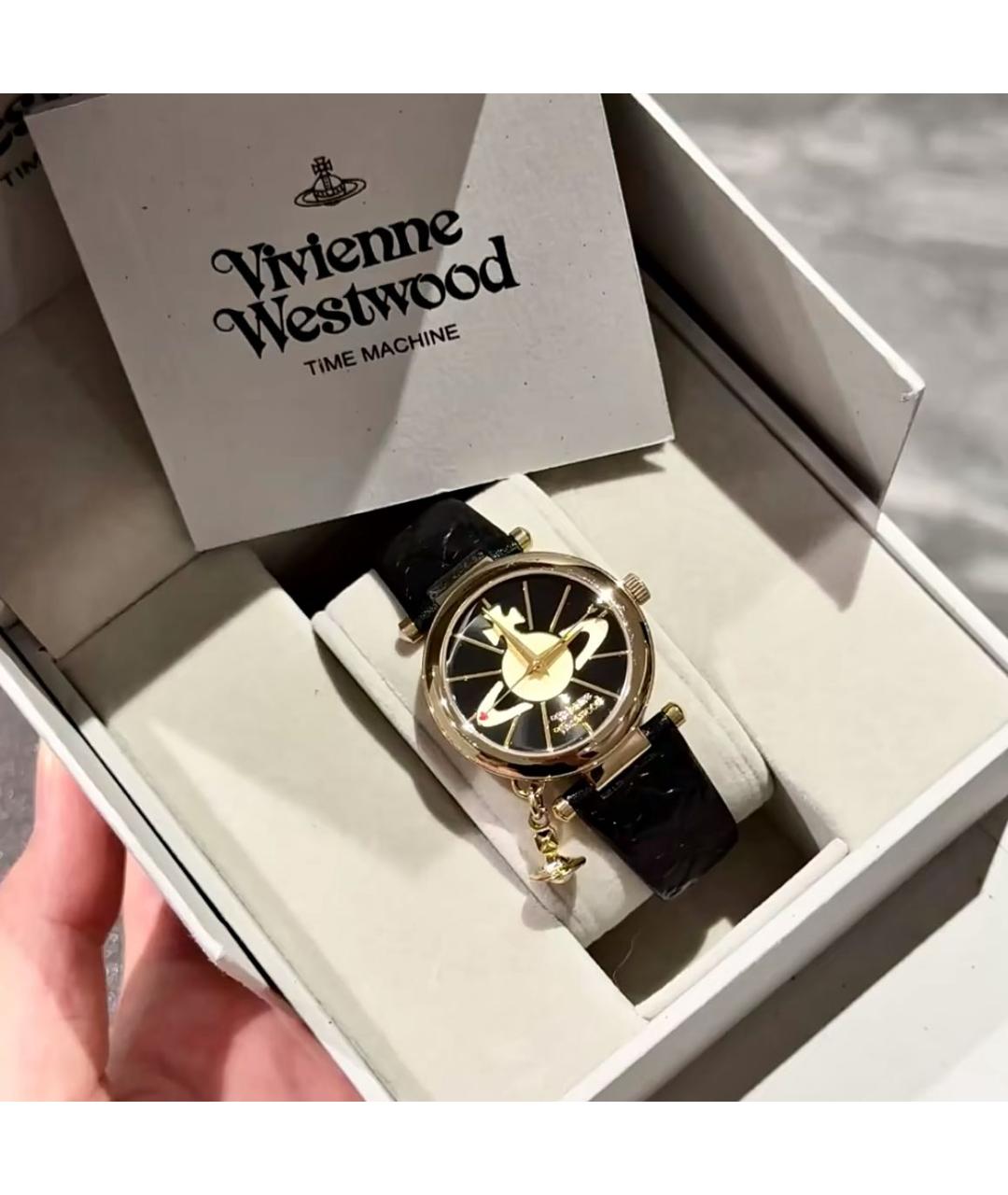 VIVIENNE WESTWOOD Черные часы, фото 2