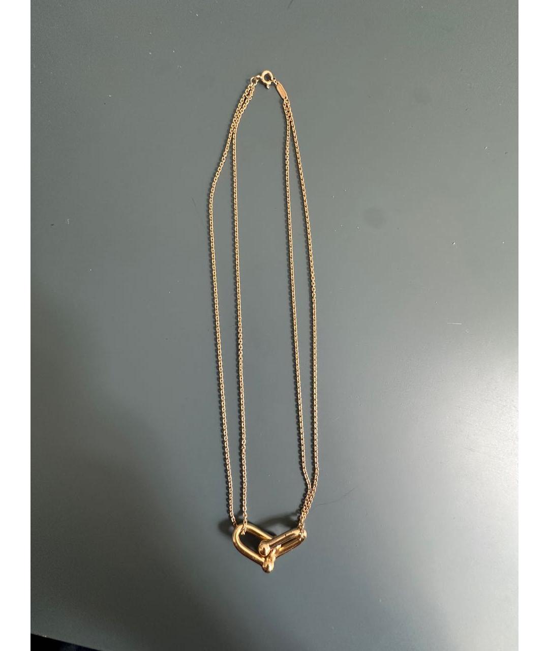 TIFFANY&CO Золотая подвеска из желтого золота, фото 2