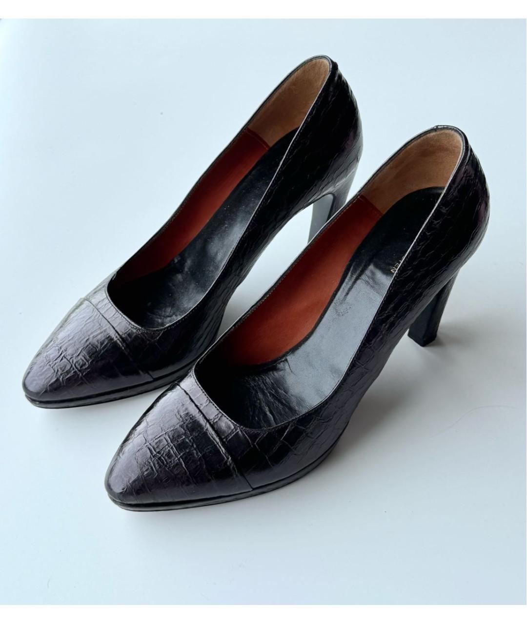 DRIES VAN NOTEN Черные туфли, фото 4