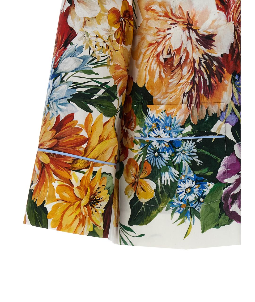 DOLCE&GABBANA Мульти хлопковая рубашка, фото 4