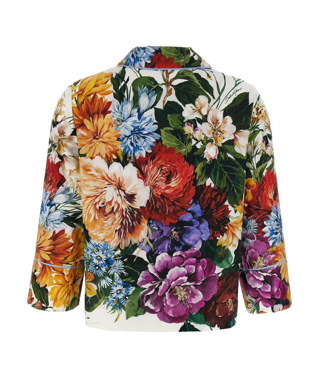 DOLCE&GABBANA Мульти хлопковая рубашка, фото 2
