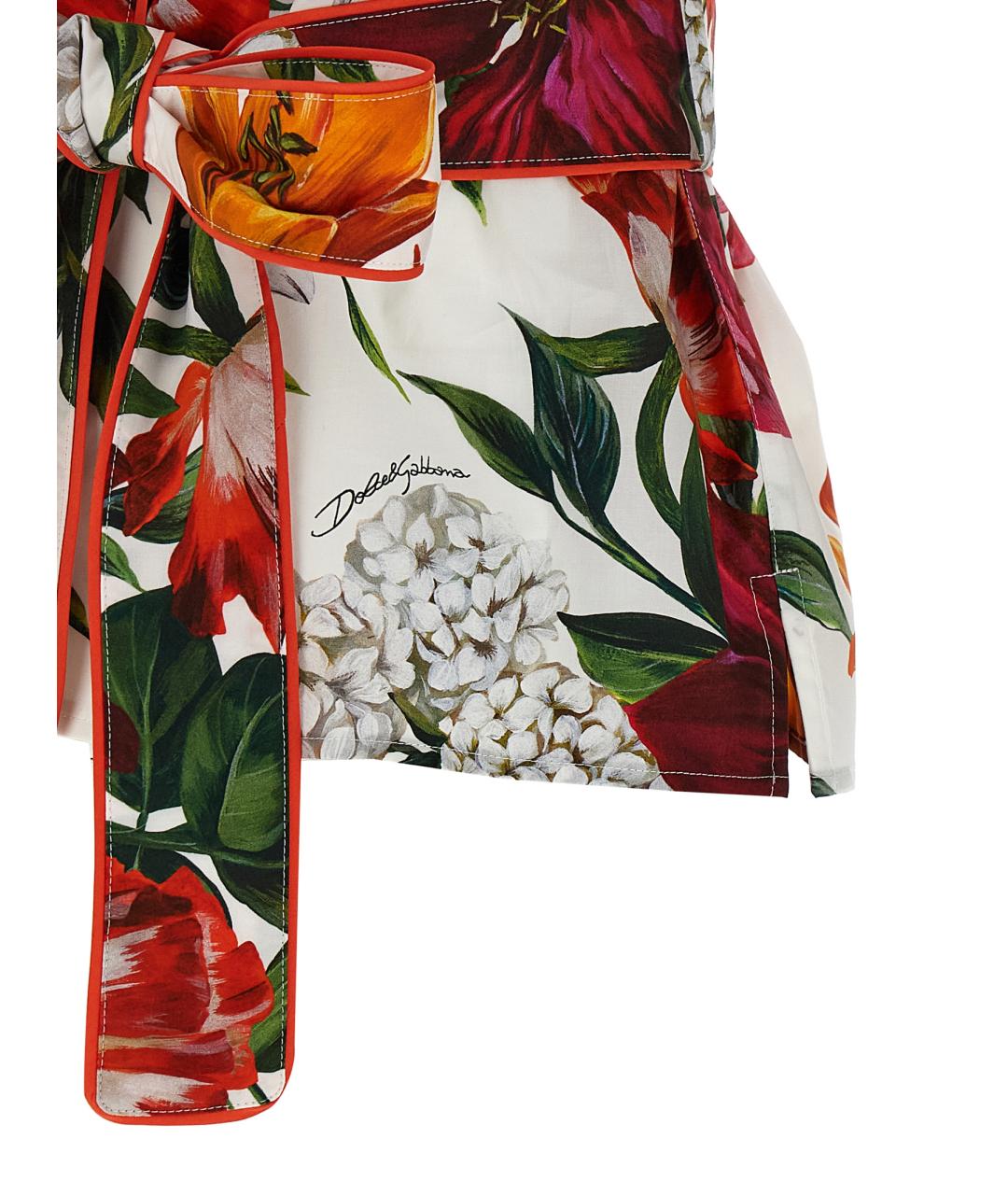 DOLCE&GABBANA Мульти хлопковая блузы, фото 4