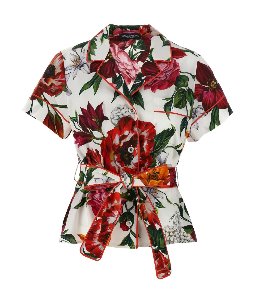 DOLCE&GABBANA Мульти хлопковая блузы, фото 1