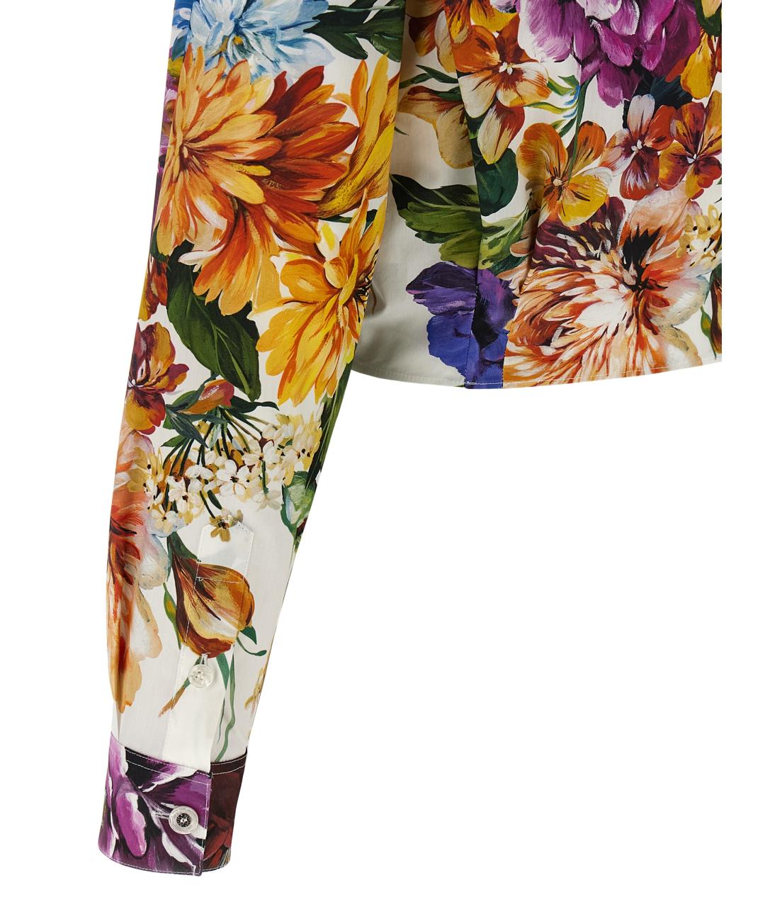 DOLCE&GABBANA Мульти хлопковая блузы, фото 4