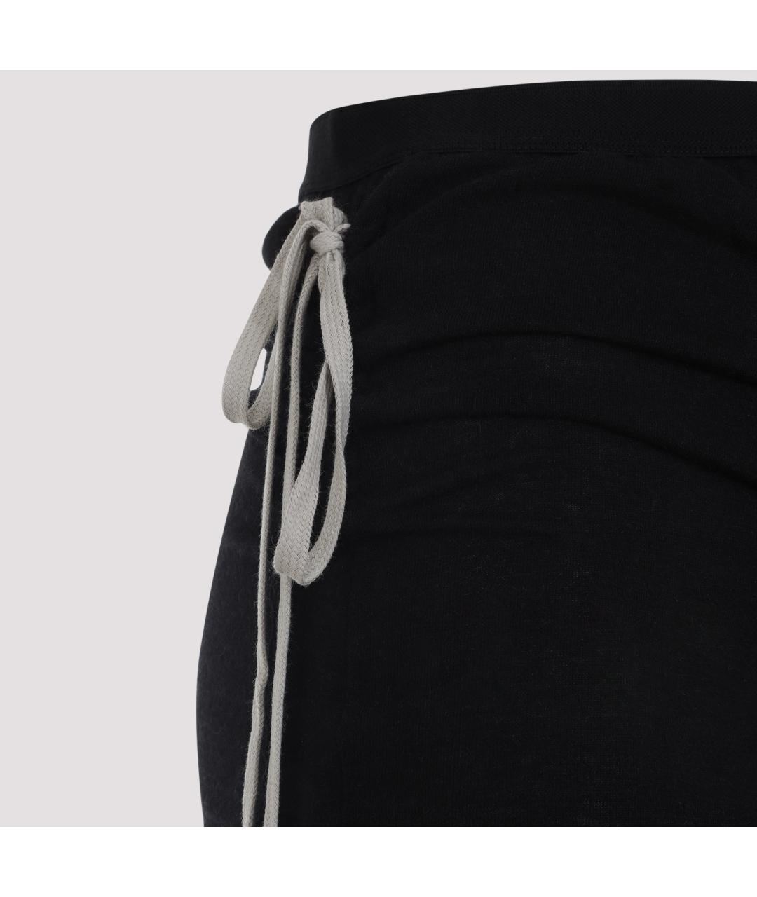 RICK OWENS Черная юбка макси, фото 4