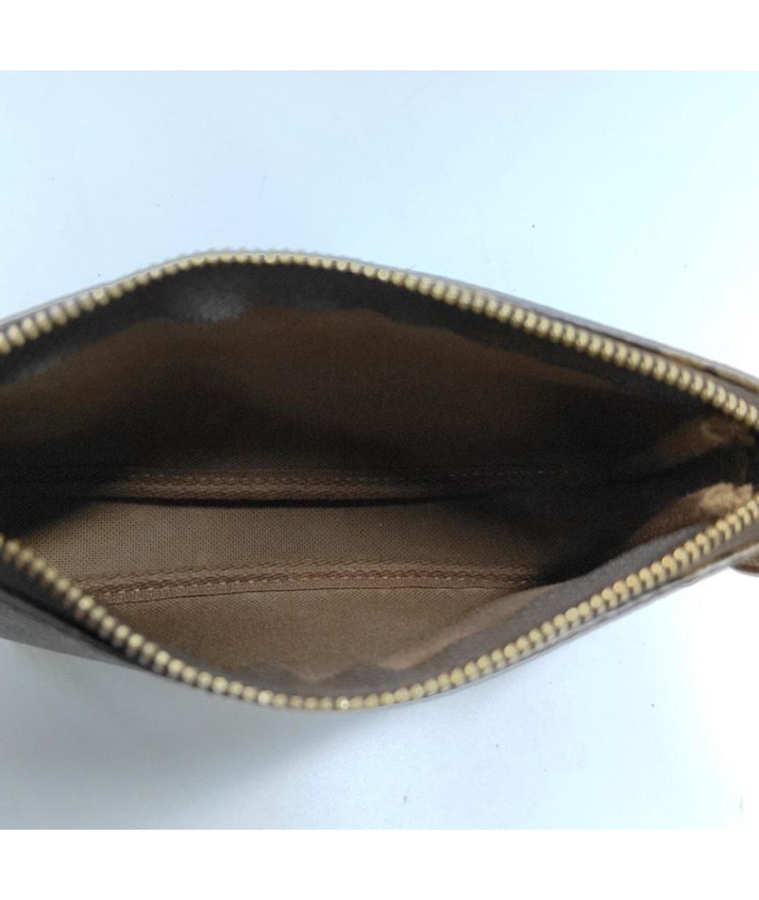 LOUIS VUITTON Коричневая сумка с короткими ручками, фото 7