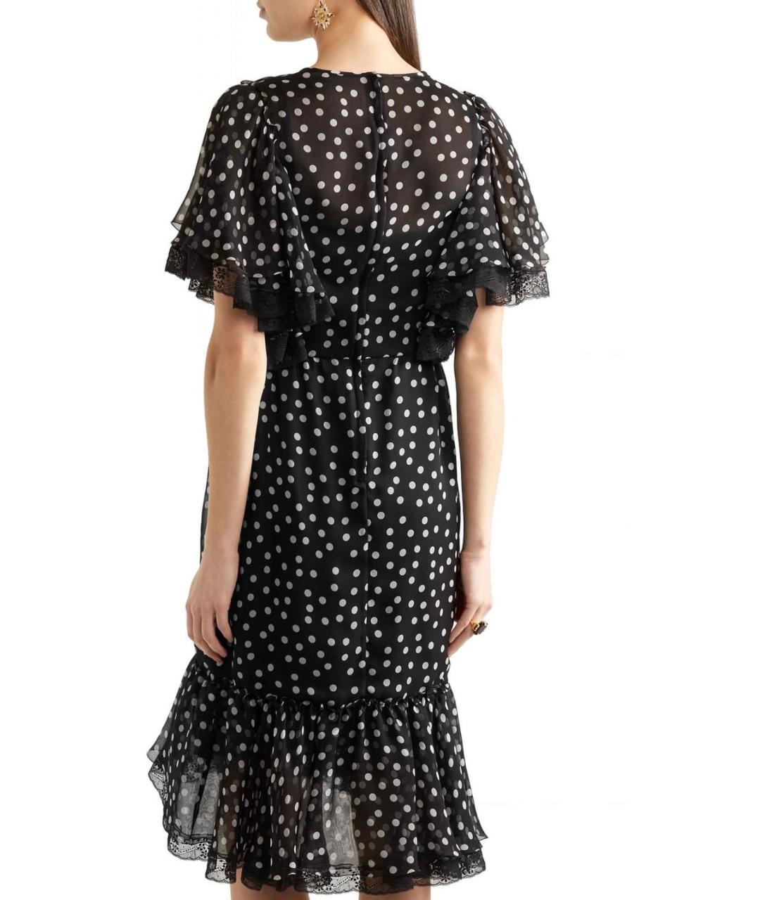 DOLCE&GABBANA Мульти коктейльное платье, фото 4