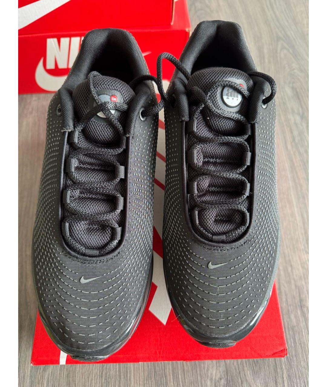 NIKE Черные низкие кроссовки / кеды, фото 2