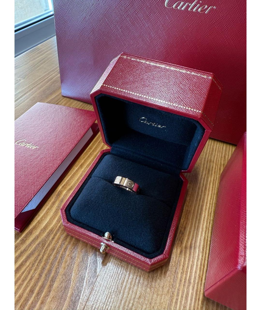 CARTIER Золотое кольцо из розового золота, фото 4