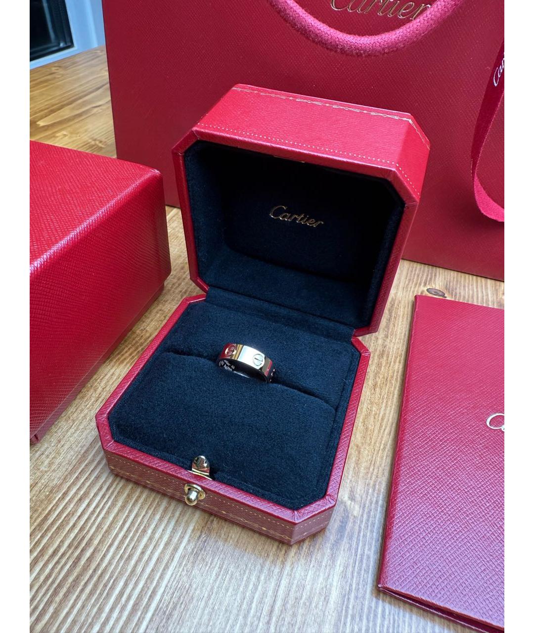 CARTIER Золотое кольцо из розового золота, фото 4