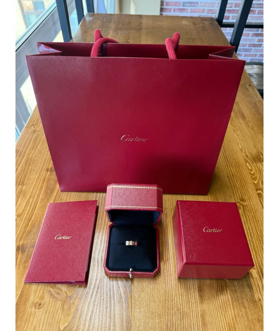 CARTIER Золотое кольцо из розового золота, фото 5