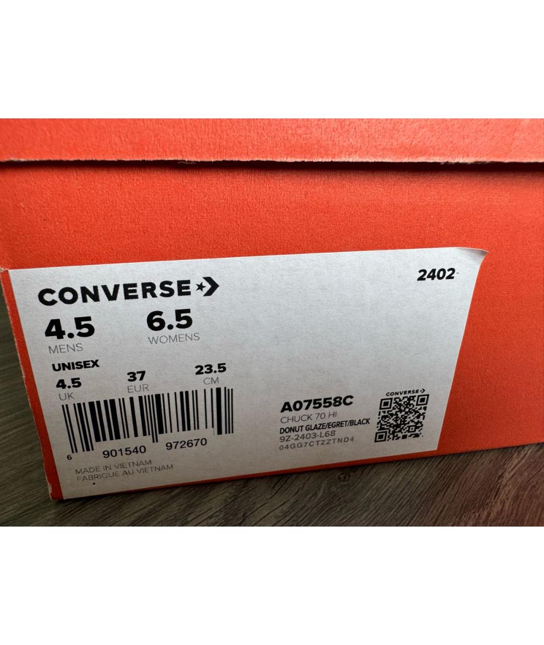 CONVERSE Розовые текстильные кеды, фото 7