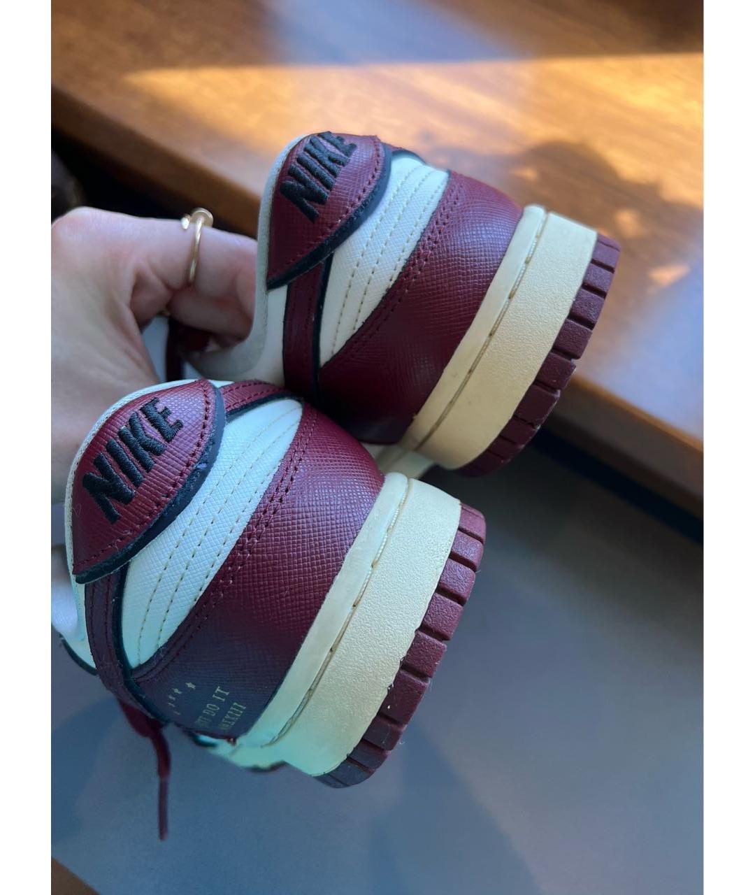 NIKE Кожаные кроссовки, фото 4