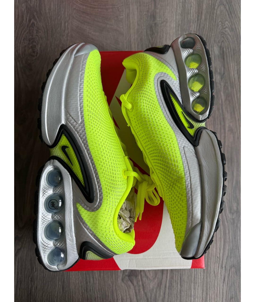 NIKE Салатовые низкие кроссовки / кеды, фото 5