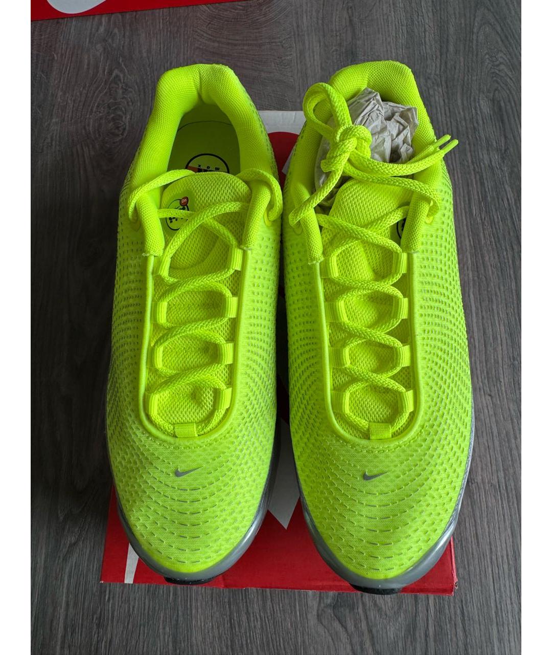 NIKE Салатовые низкие кроссовки / кеды, фото 2