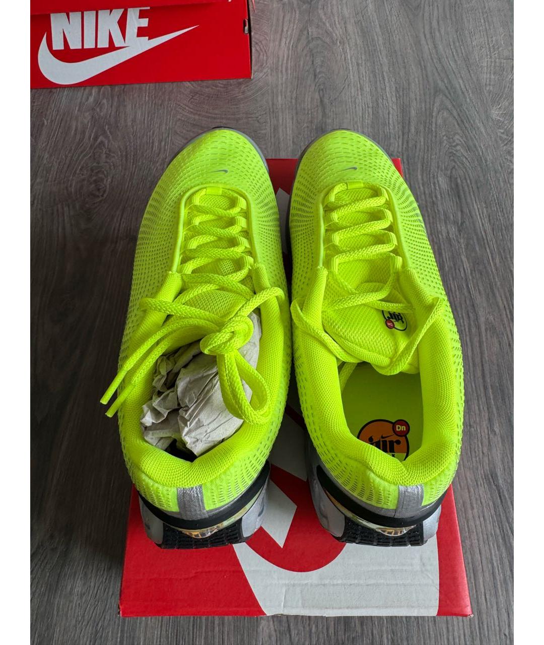 NIKE Салатовые низкие кроссовки / кеды, фото 3
