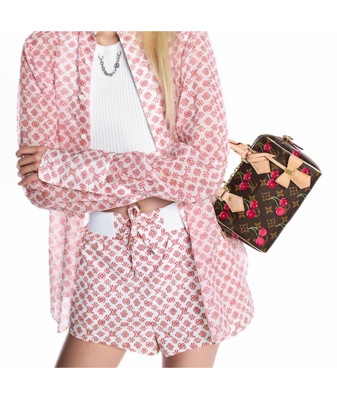 LOUIS VUITTON Коричневая сумка с короткими ручками, фото 6