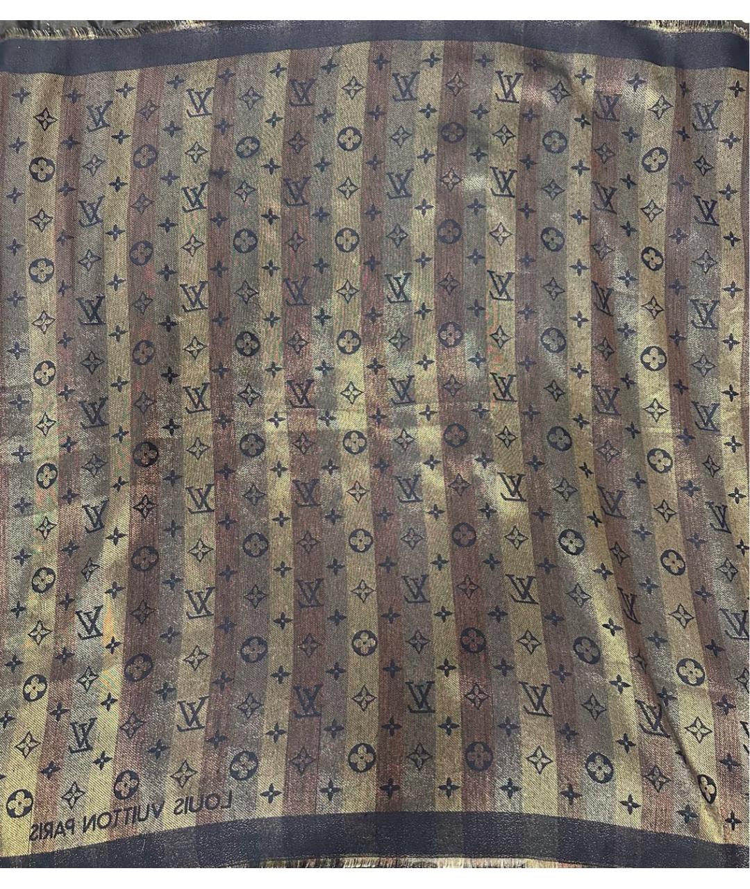 LOUIS VUITTON Шелковый платок, фото 7