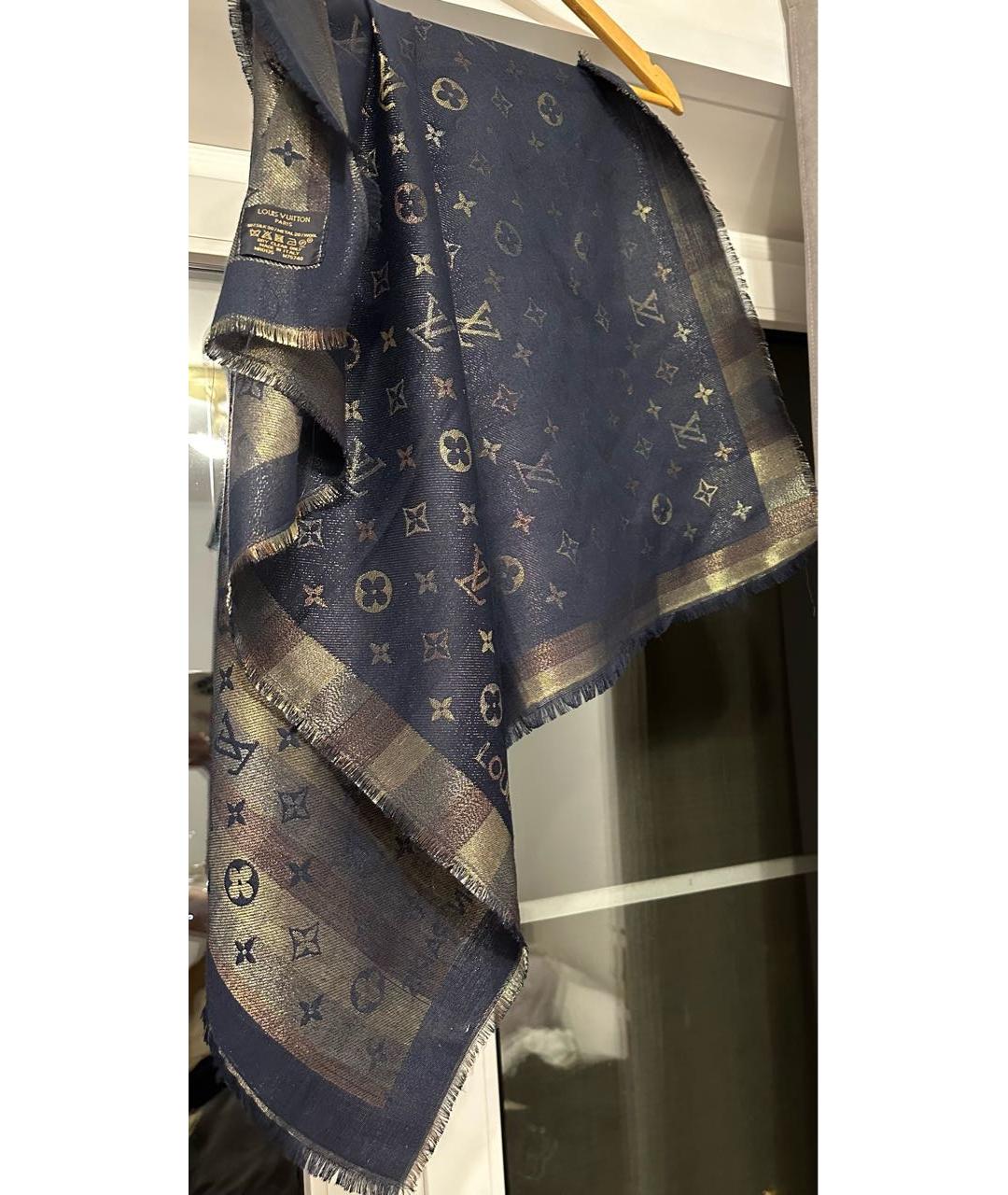 LOUIS VUITTON Шелковый платок, фото 8